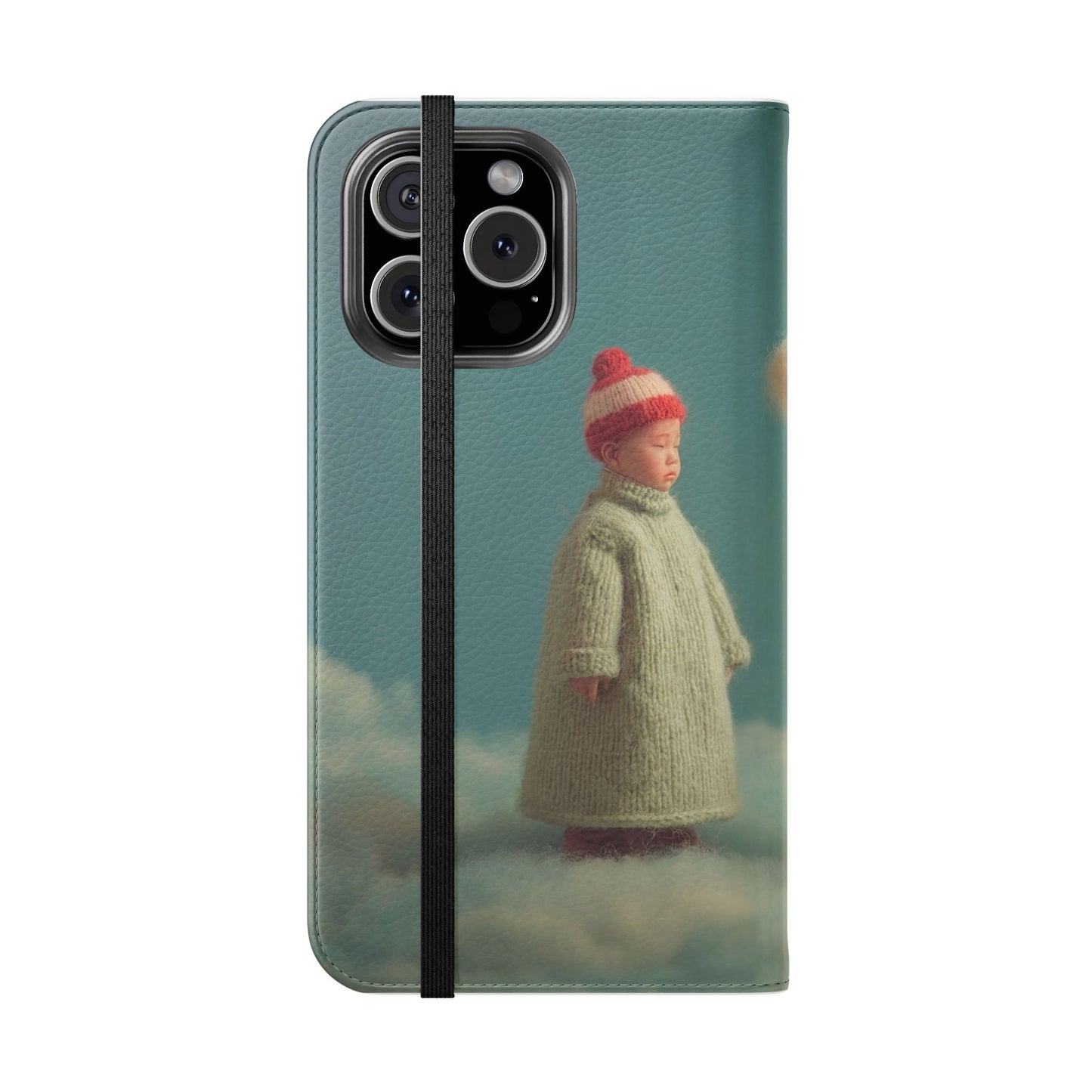Woolly Dragon & Child Flip Cases – Cloudside Guardians