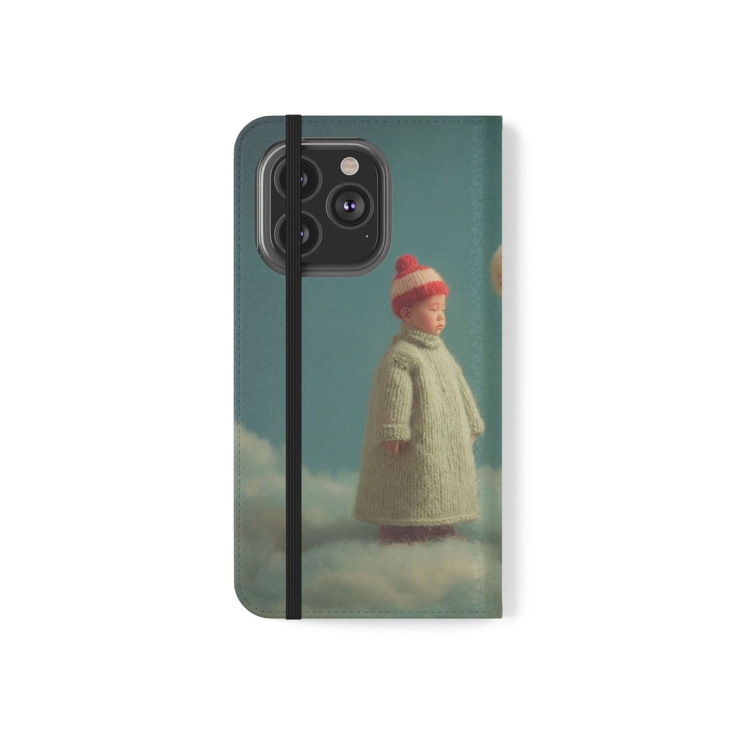 Woolly Dragon & Child Flip Cases – Cloudside Guardians