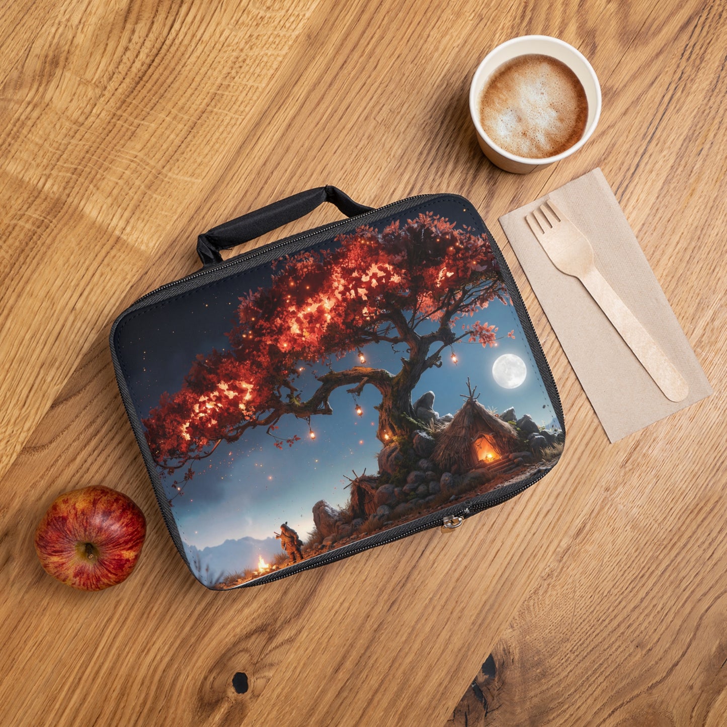 Celestial Treehouse Lunch Bag – Glow of the Whispering Grove