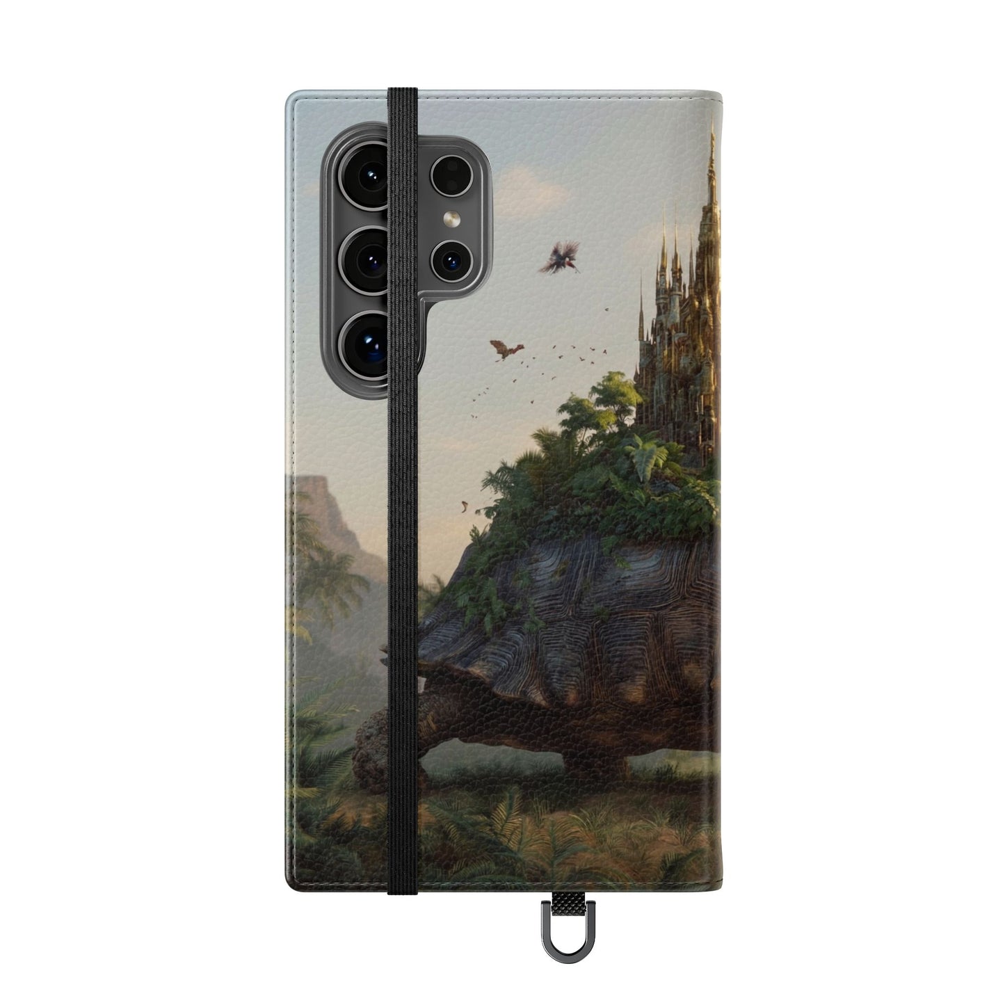 Castle Turtle Flip Cases – Golden Spire Jungle Guardian
