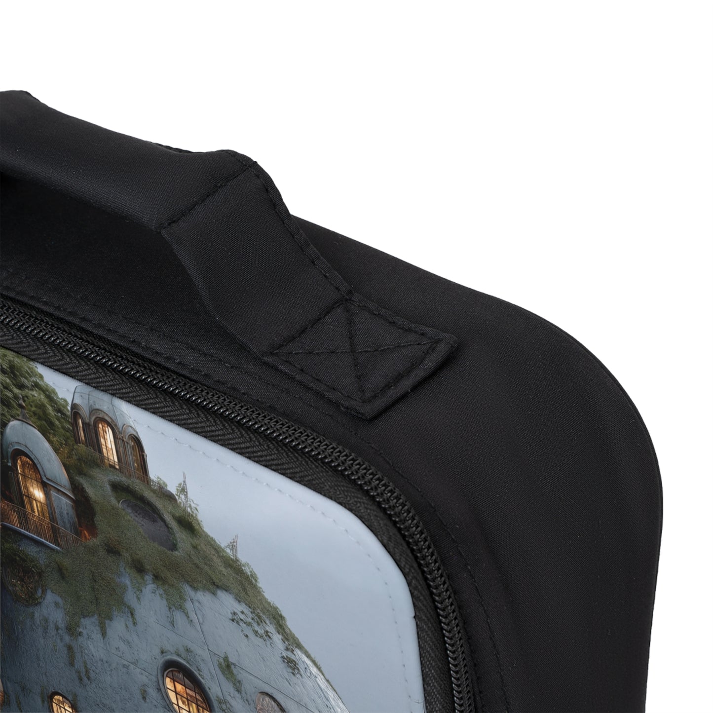 Treehouse Dome Lunch Bag – Whimsical Cobblestone Haven