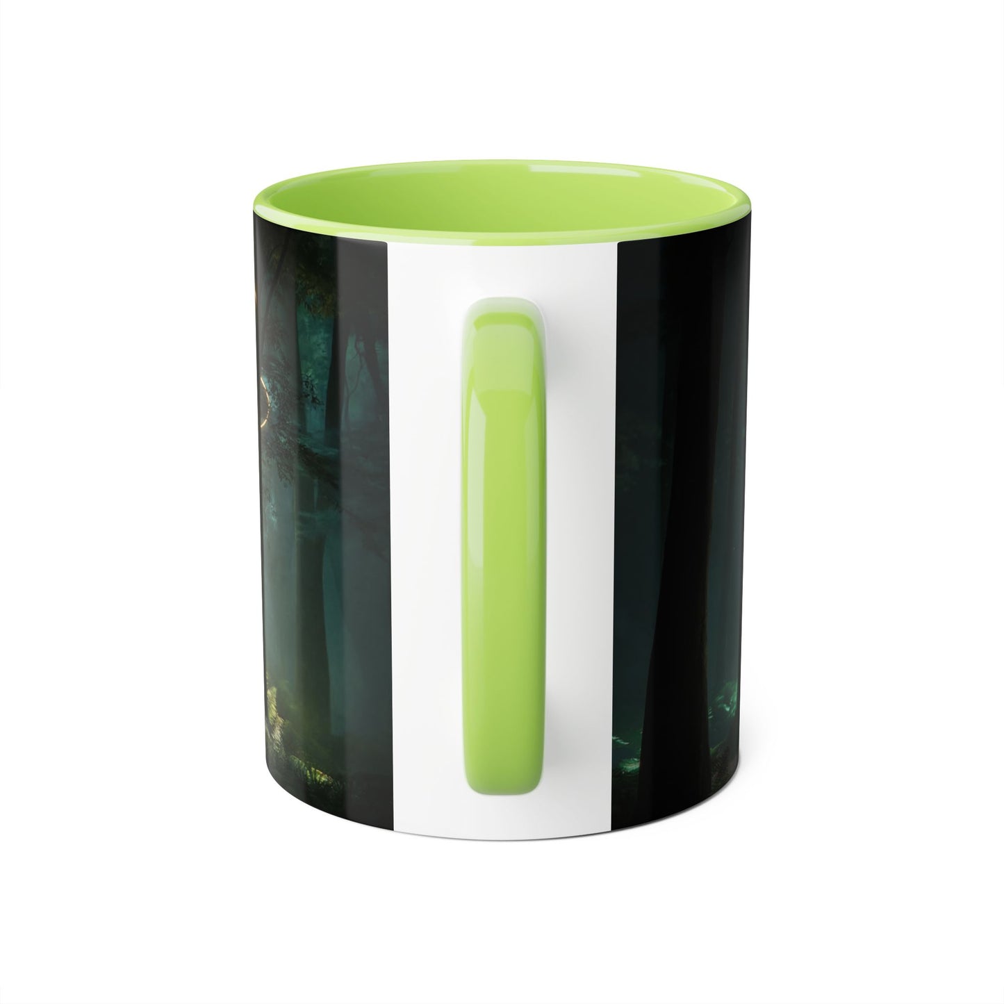 Spiral Light Guardian Accent Mugs, 11oz – Ethereal Forest Portal