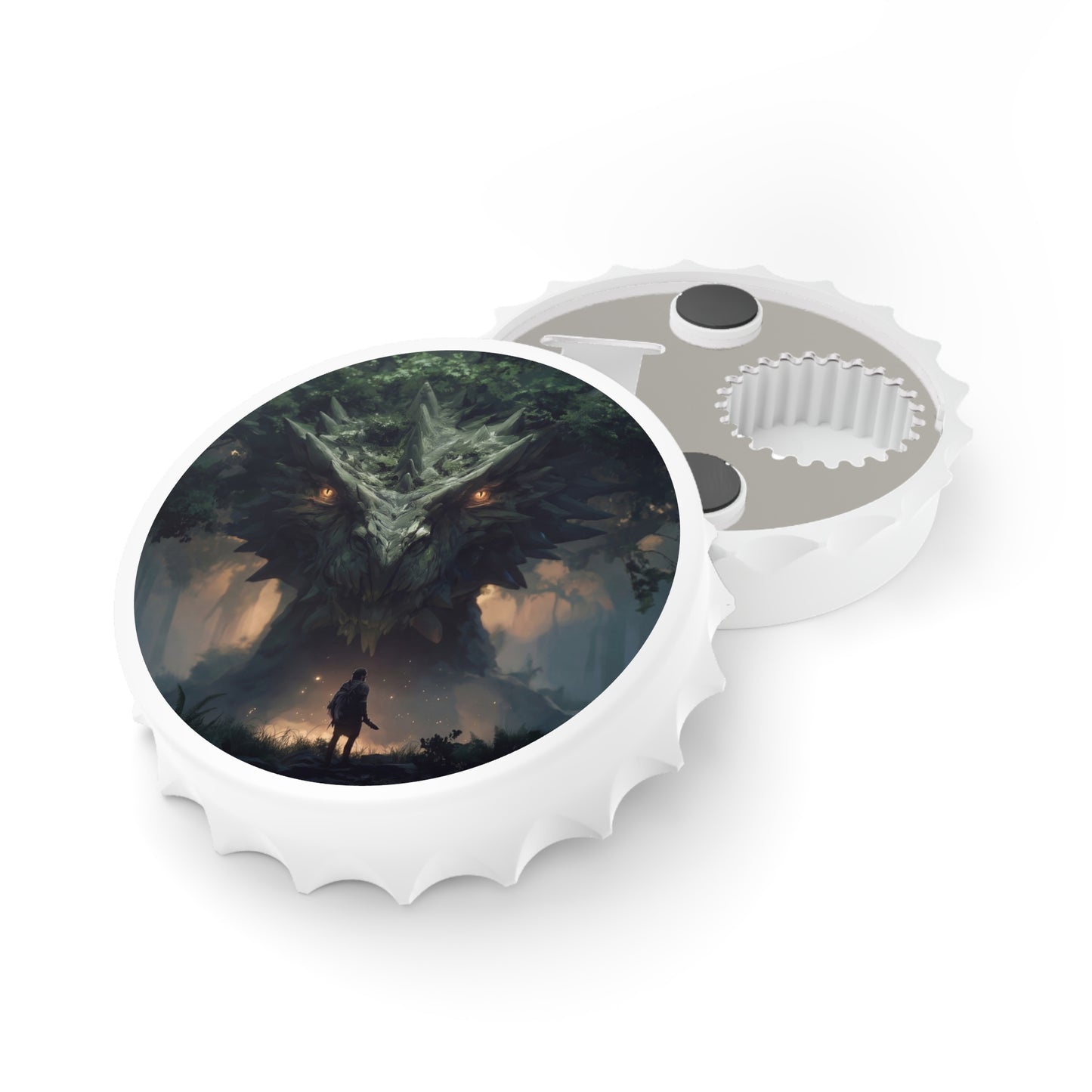 Ancient Forest Guardian Bottle Opener – Embers of the Verdant Throne