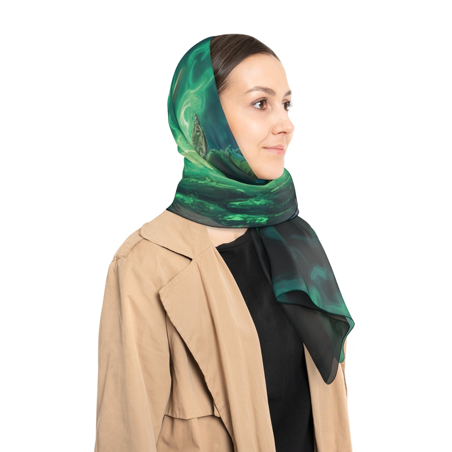 Green-Eyed Apprentice Scarf – Midnight Alley Magic Wand