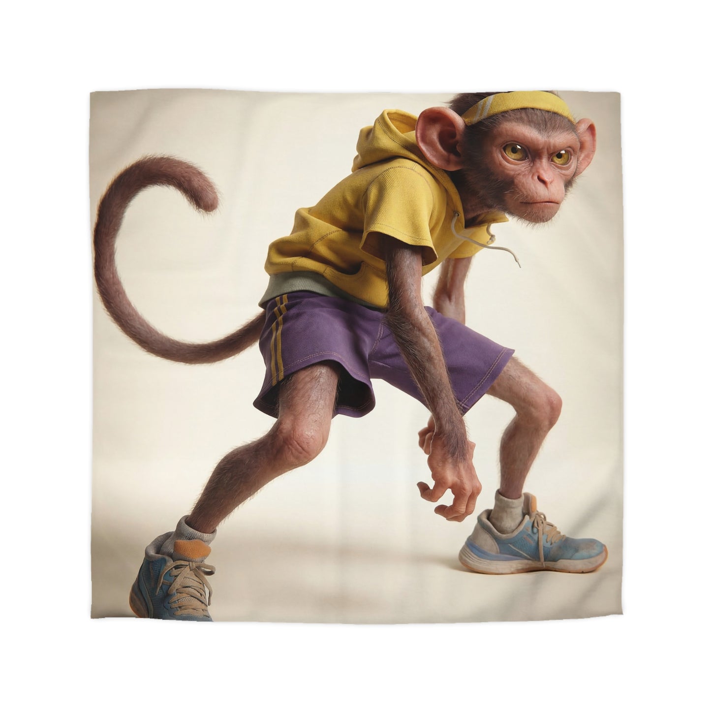 Streetwise Monkey Microfiber Duvet Cover – Urban Jungle Ready Set Go
