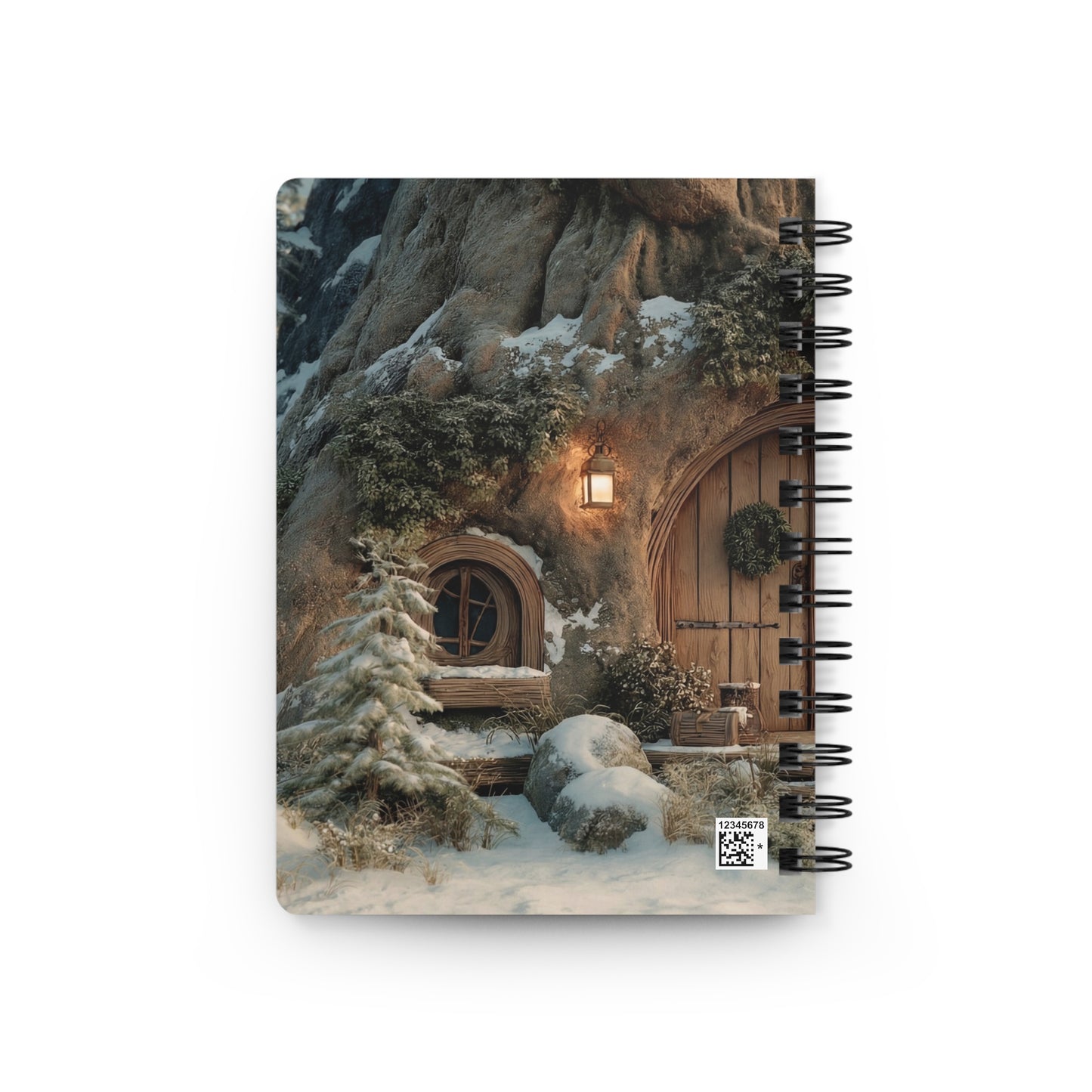 Winter Hollow Treehouse Journal – Snow-Covered Secret Doorway