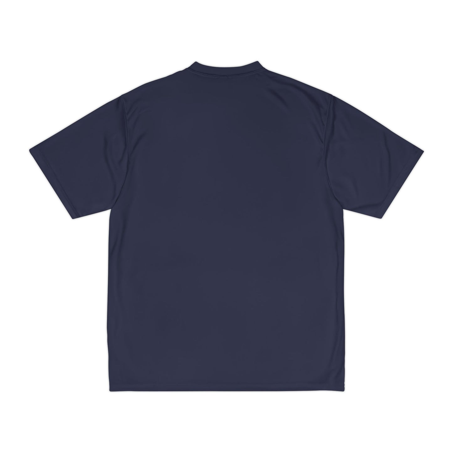 Golden Hour Wolf Men's Performance T-Shirt – Sunlit Sentinel Graphic Tee