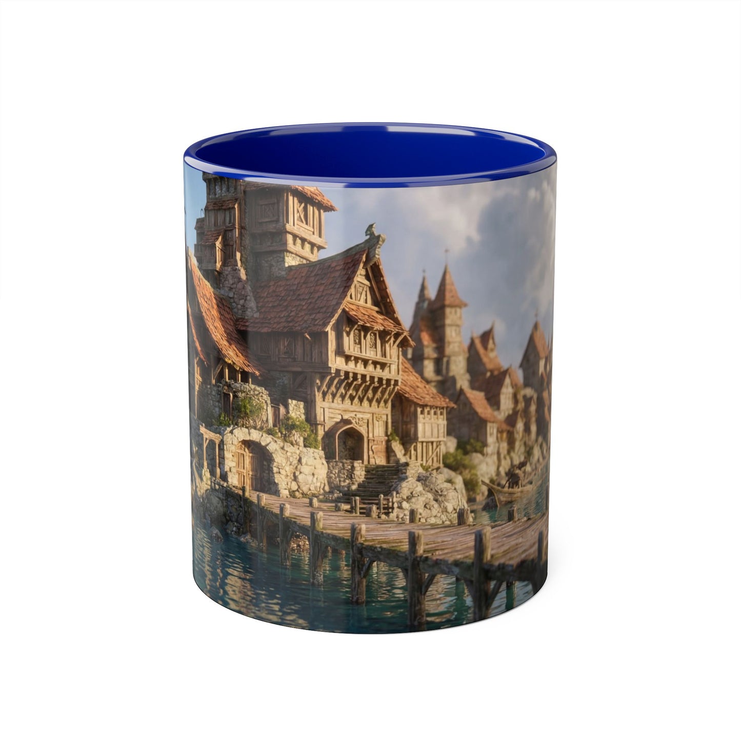 Stone Harbor Accent Mugs, 11oz – Twilight Dockside Village