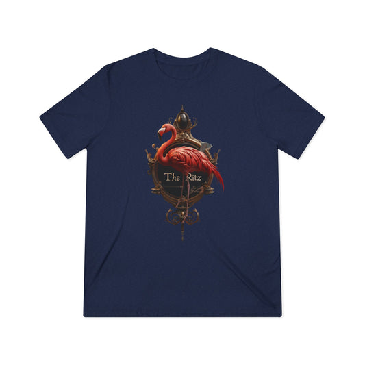 The Ritz Flamingo Tee – Opulent Gothic Ornament Graphic Shirt