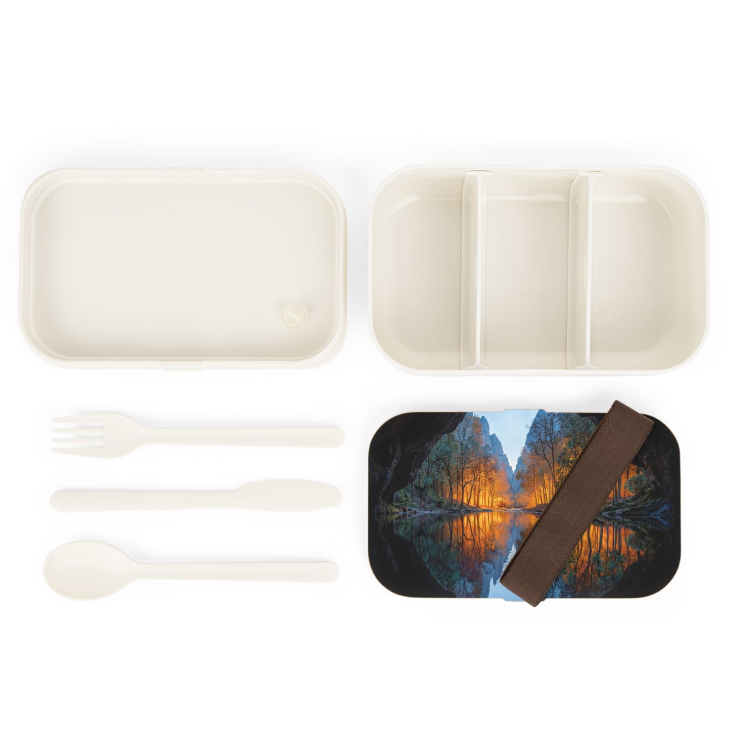 Gilded Forest Cave Bento Lunch Box – Mirror Lake Awakening