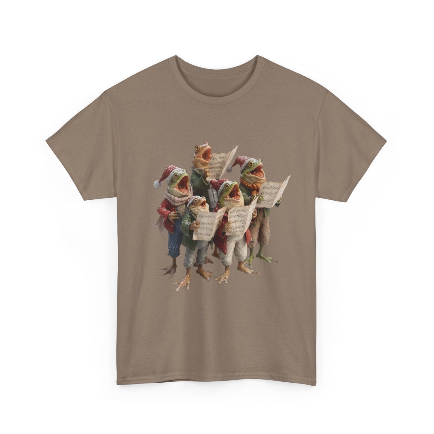 Frogsong Carols Unisex Heavy Cotton Tee – Winter Chorus Sheet Music