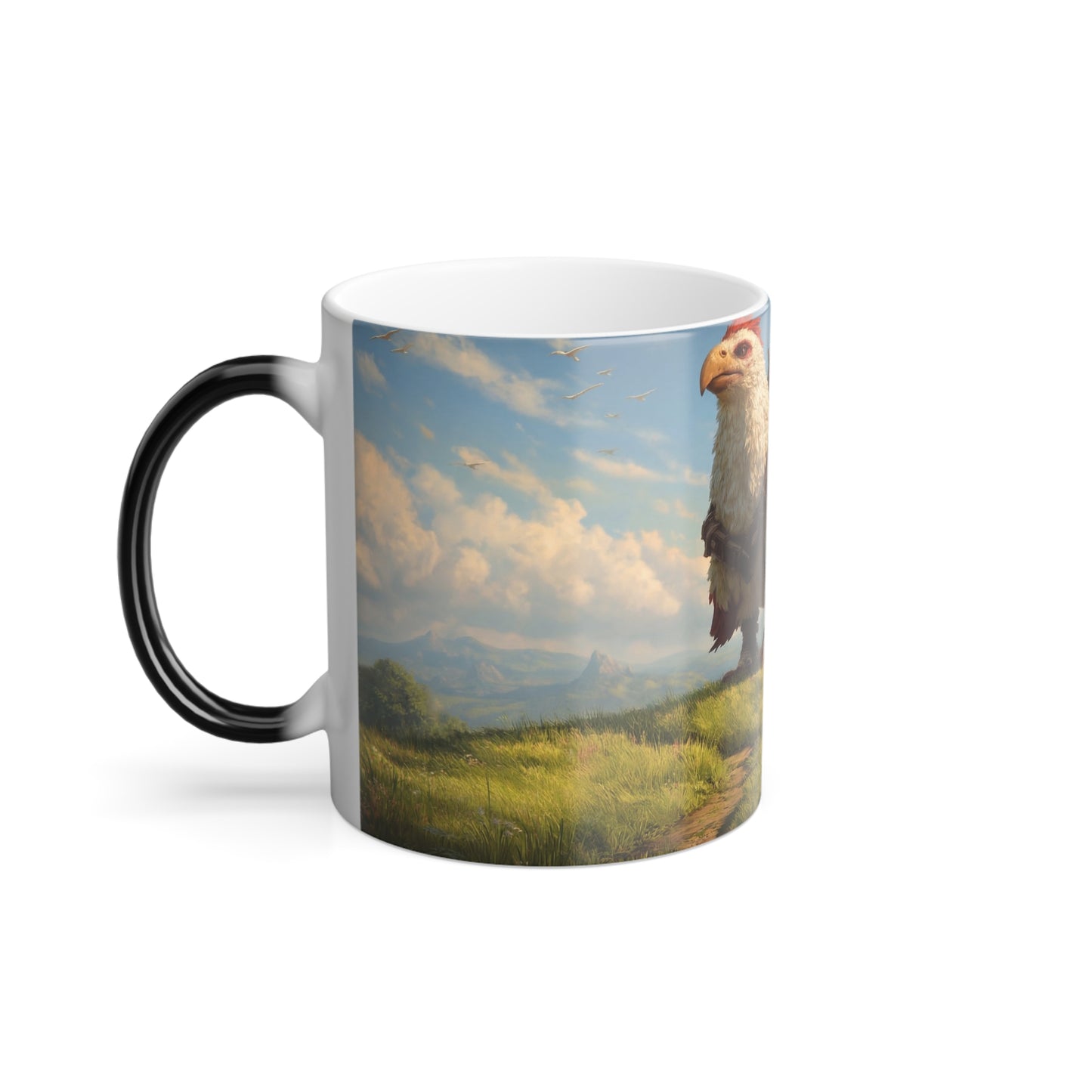 Griffin Riders Color Morphing Mug, 11oz – Golden Hour Horizon