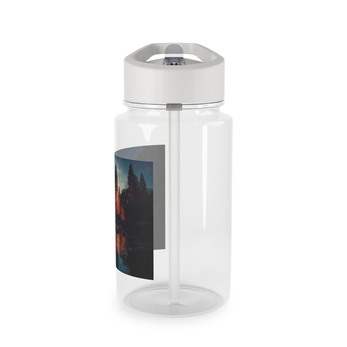 Twilight Valley Tritan Water Bottle – Starlit Reflections on the Merced