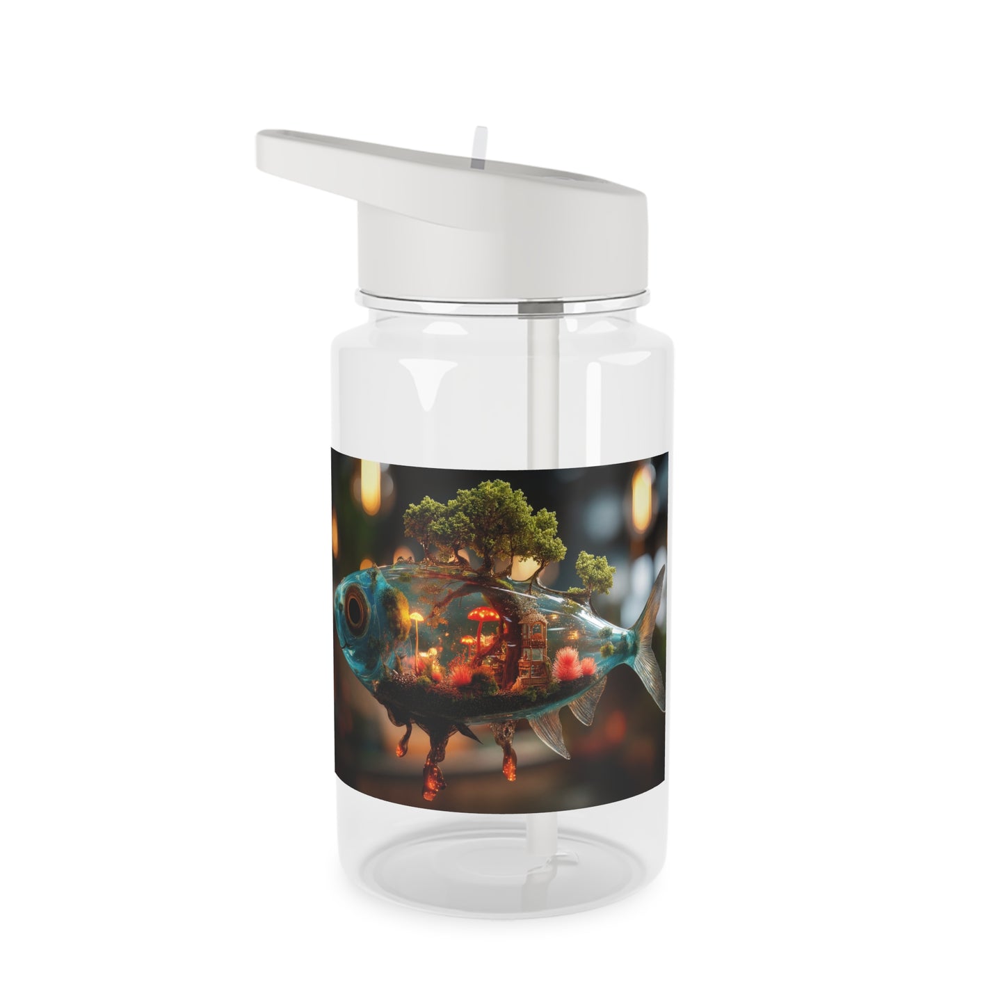 Forest Within Fish Tritan Water Bottle – Liquid Eden Dreamscape