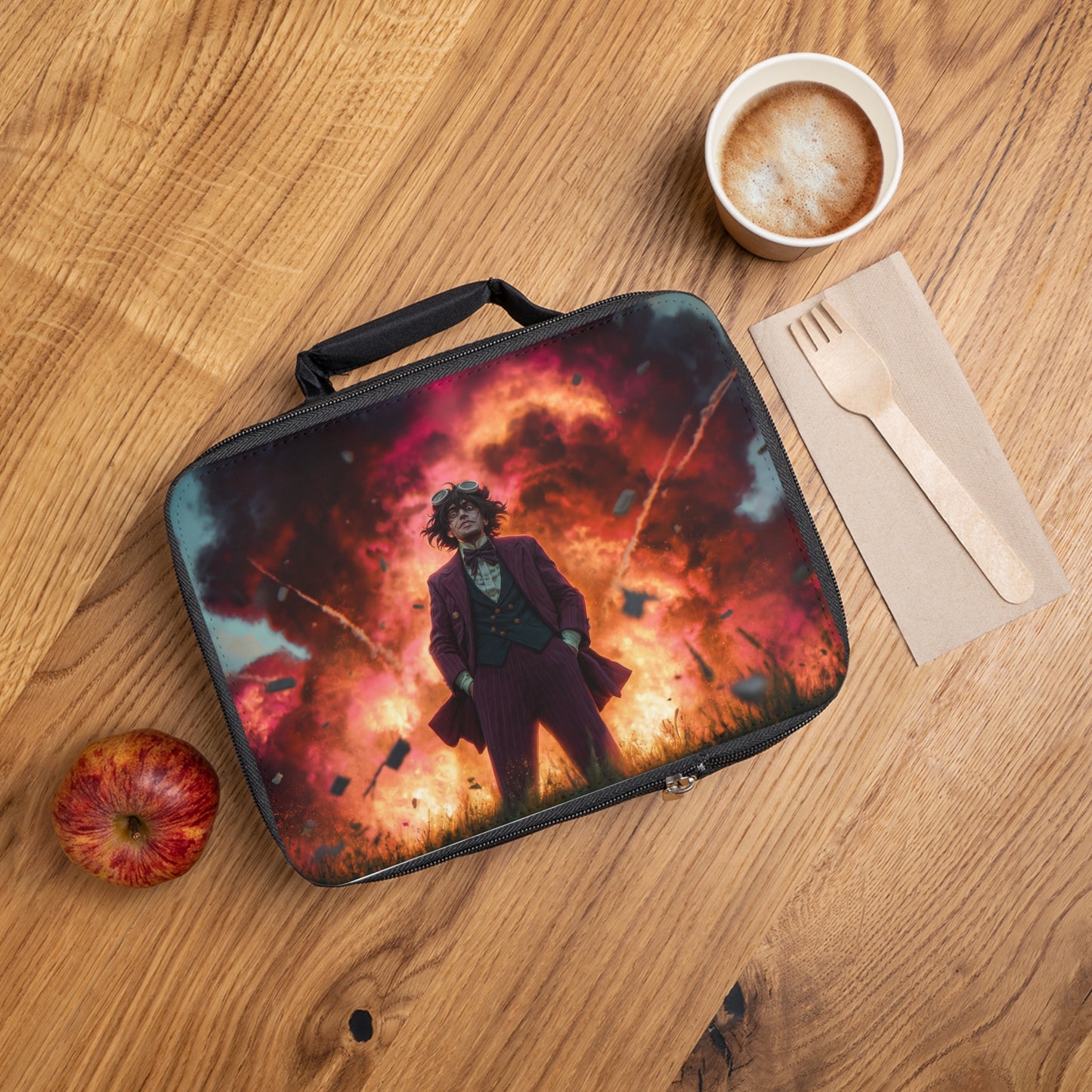 Mad Scientist Explosion Lunch Bag – Calm Amidst the Chaos