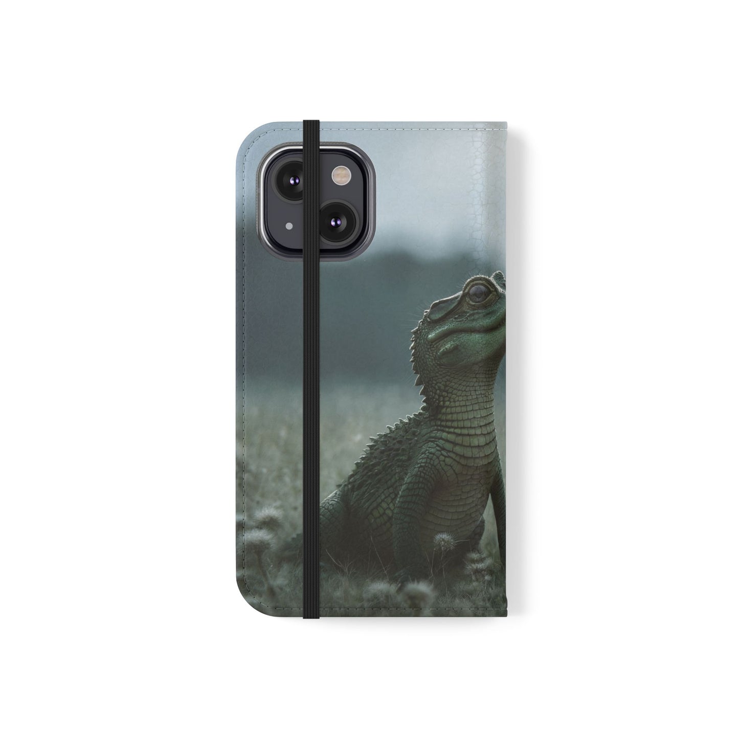Gentle Croc & Butterfly Flip Cases – Tender Meadow Guardian Scene
