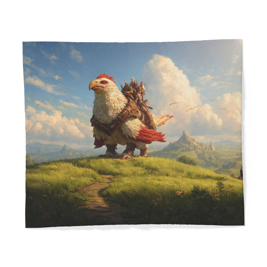 Skybound Griffin CotTON Duvet Cover – Sunlit Ridge Companion