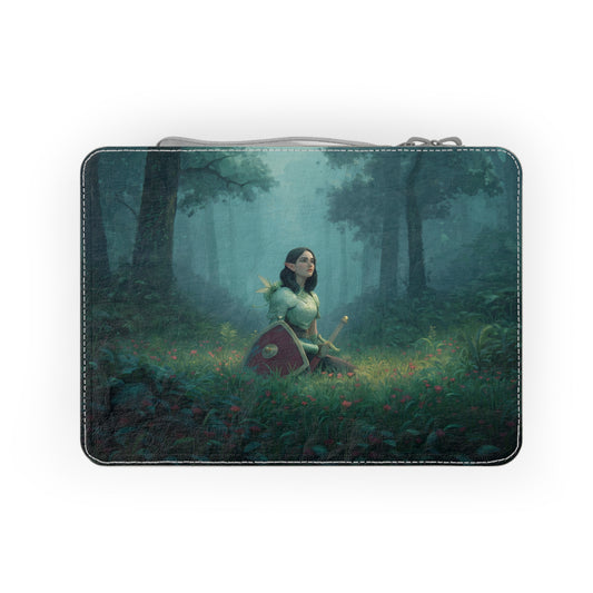 Elf Sentinel Paper Lunch Bag – Guardian Knight Forest Art