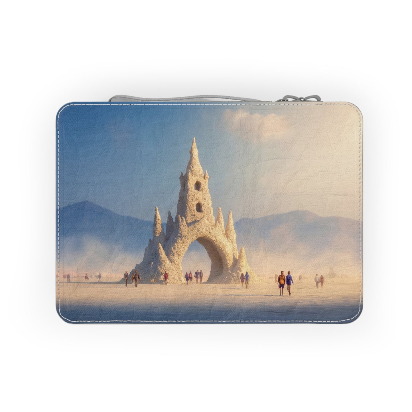 Crystal Spire Paper Lunch Bag – Desert Sentinel Gateway
