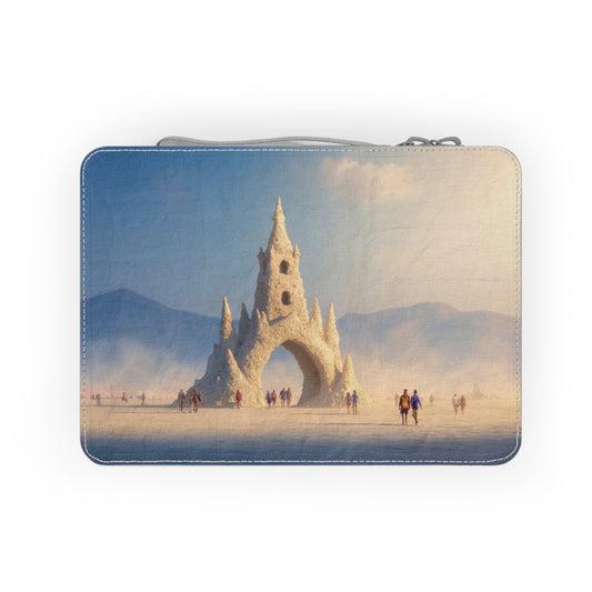 Crystal Spire Paper Lunch Bag – Desert Sentinel Gateway