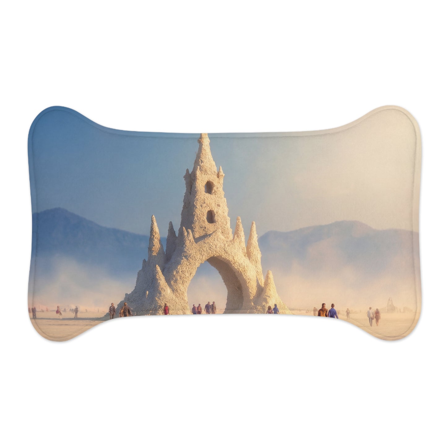 Salt Tower Pet Feeding Mats – Desert Gateway at Golden Hour