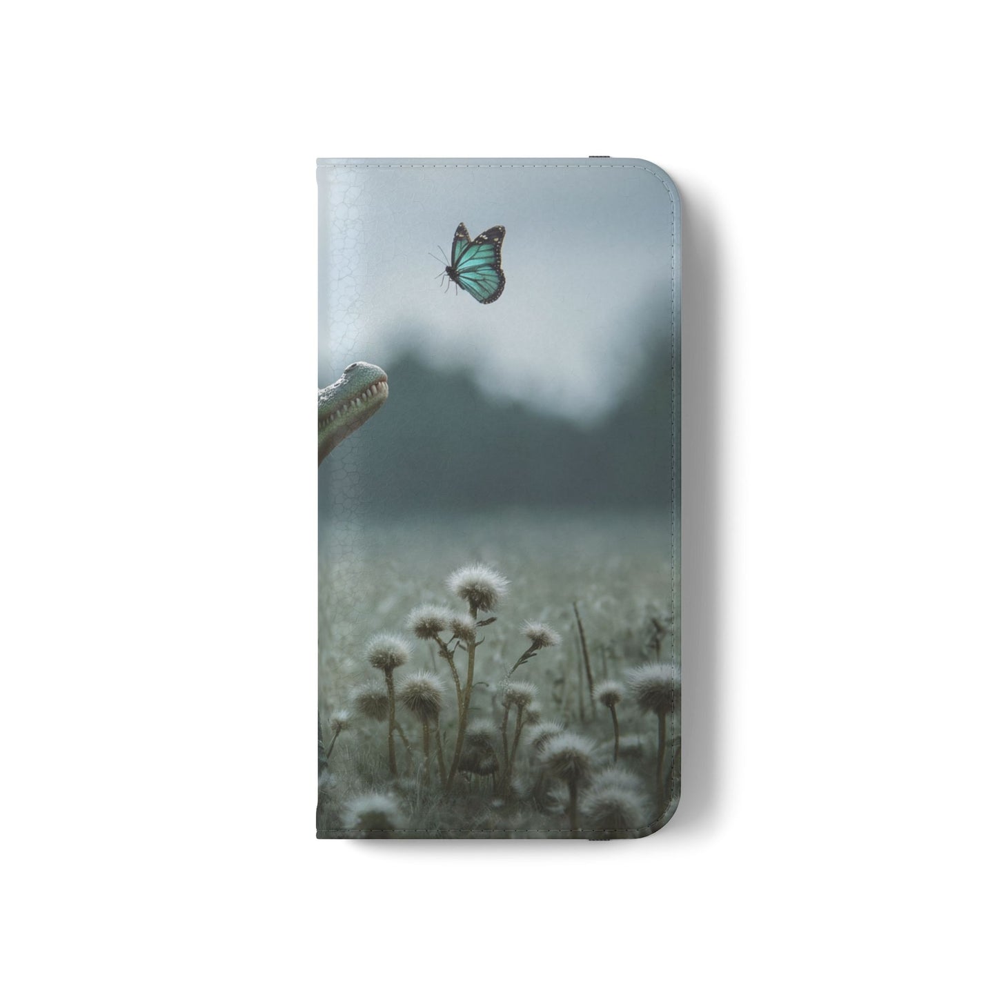 Gentle Croc & Butterfly Flip Cases – Tender Meadow Guardian Scene