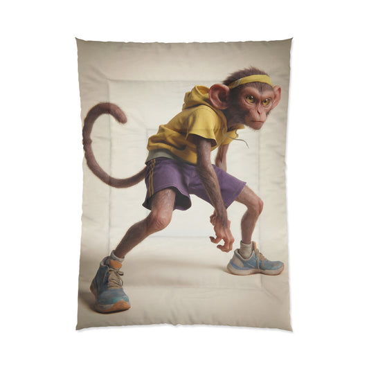 Streetwise Monkey Comforter – Urban Gym Rat Dreamscape