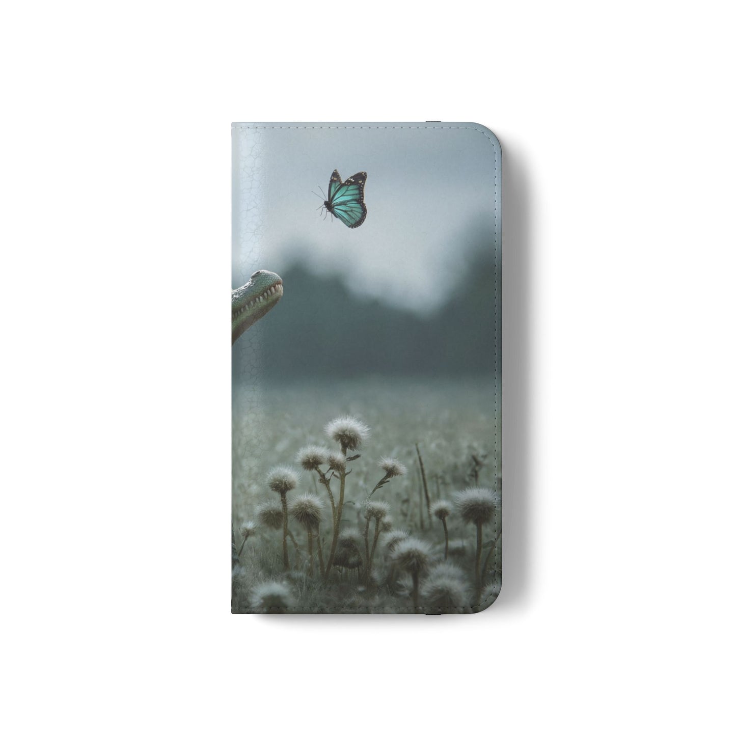 Gentle Croc & Butterfly Flip Cases – Tender Meadow Guardian Scene