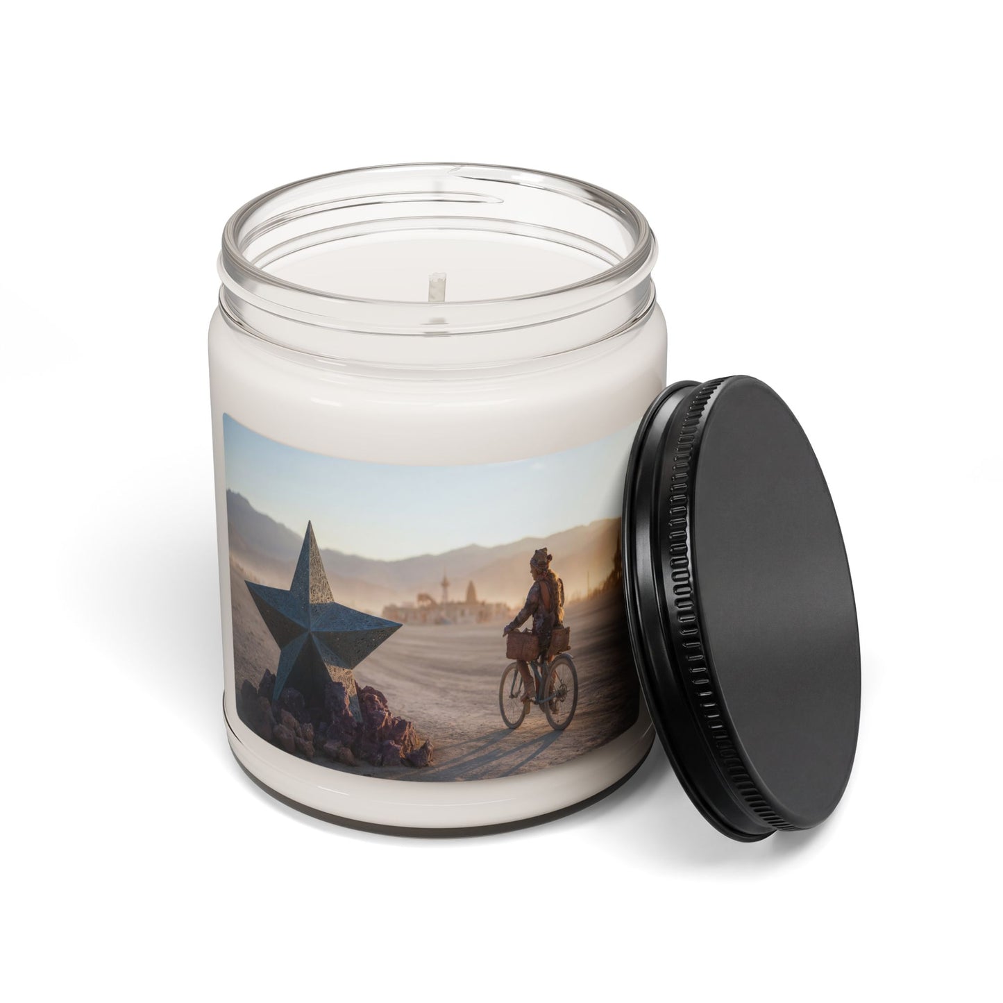 Desert Star Cyclist Scented Soy Candle, 9oz – Golden Hour Wanderer