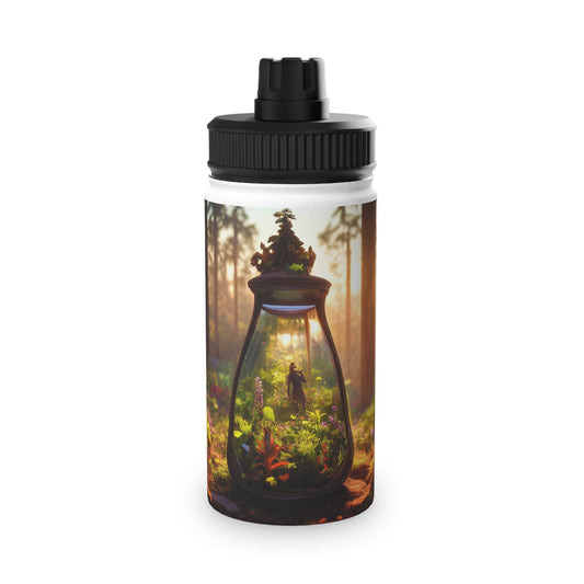 Pocket Forest Terrarium Water Bottle – Sunlit Sanctuary in Your Hands