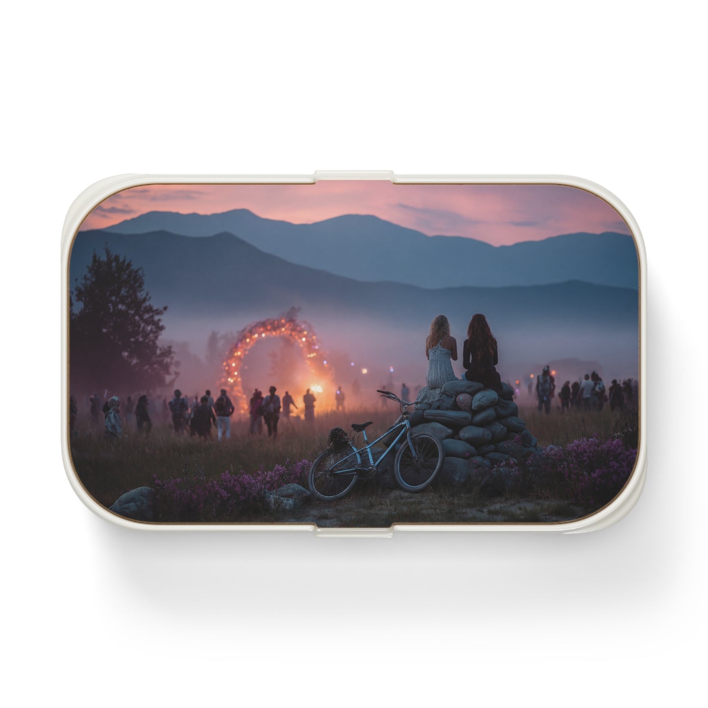 Twilight Festival Arch Bento Lunch Box – Shared Silence Among the Mountains