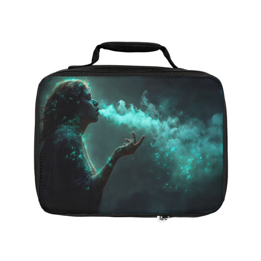 Whispering Enchantress Lunch Bag – Azure Dust & Veil of Magic