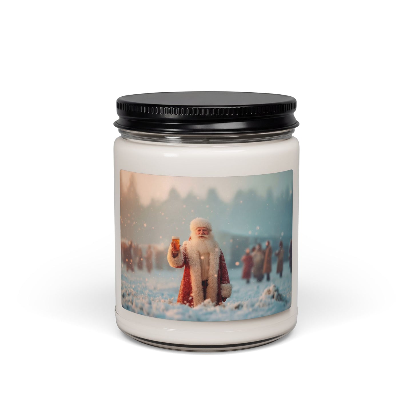 Santa’s Frosty Toast Scented Soy Candle, 9oz – Warmth in a Winter Wonderland