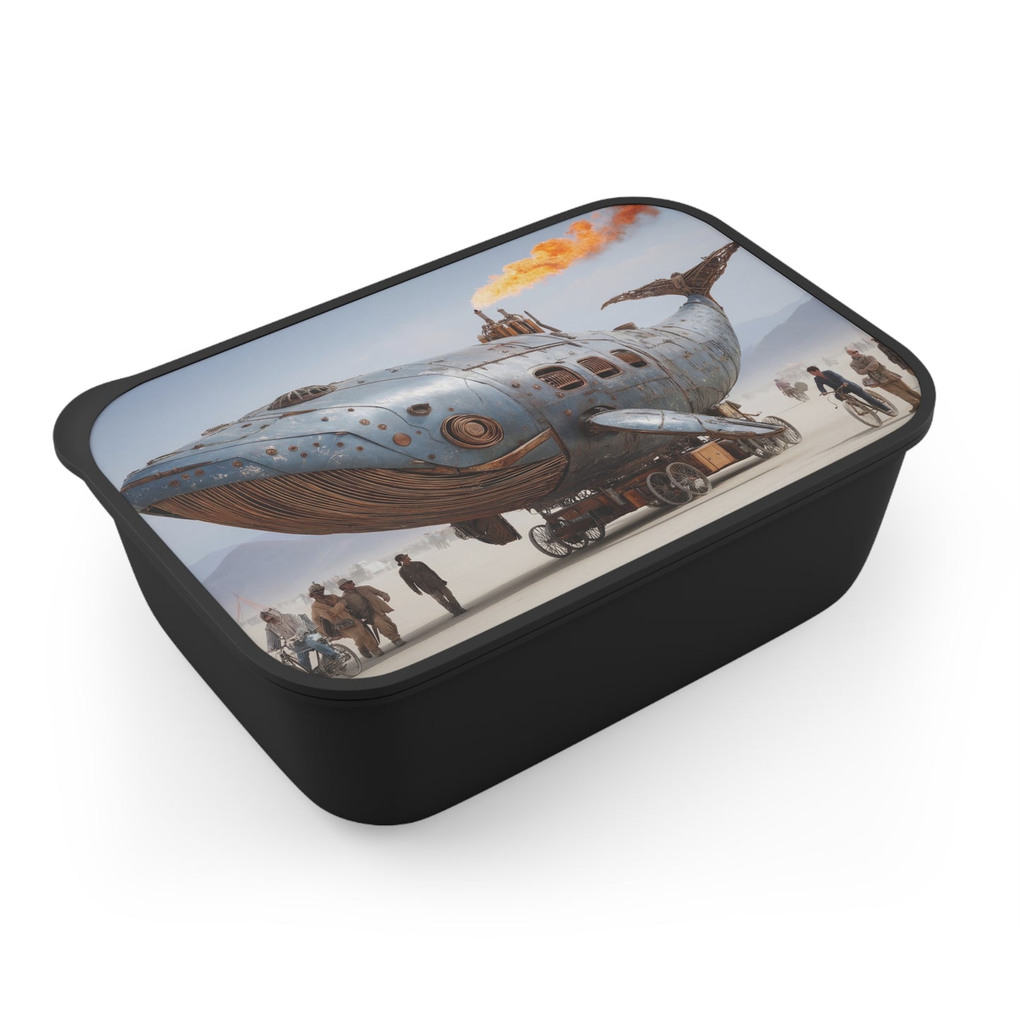 Steam Whale Bento Box – Iron Leviathan on the Salt Flats