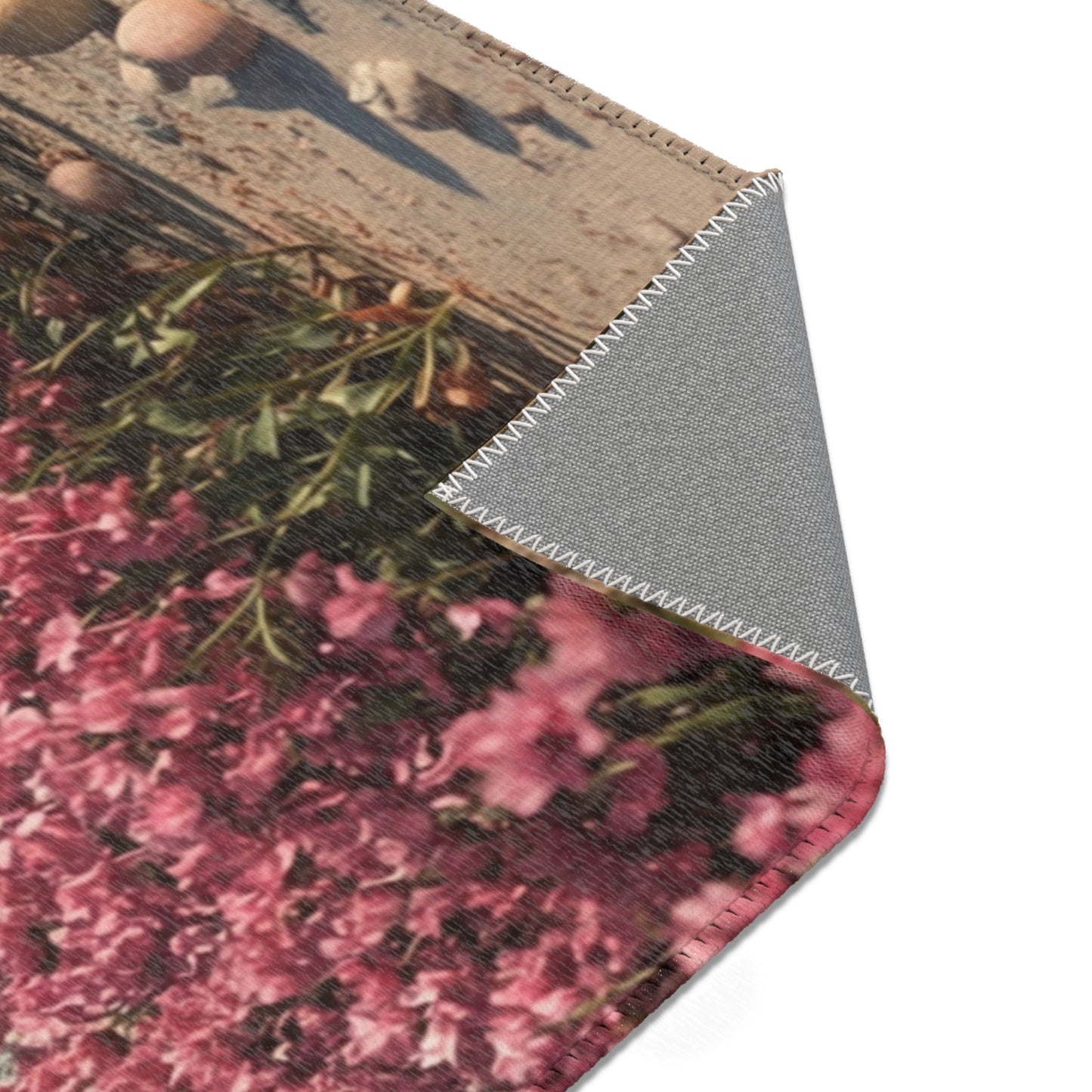 Stone Portal Area Rug – Pink Bloomed Threshold
