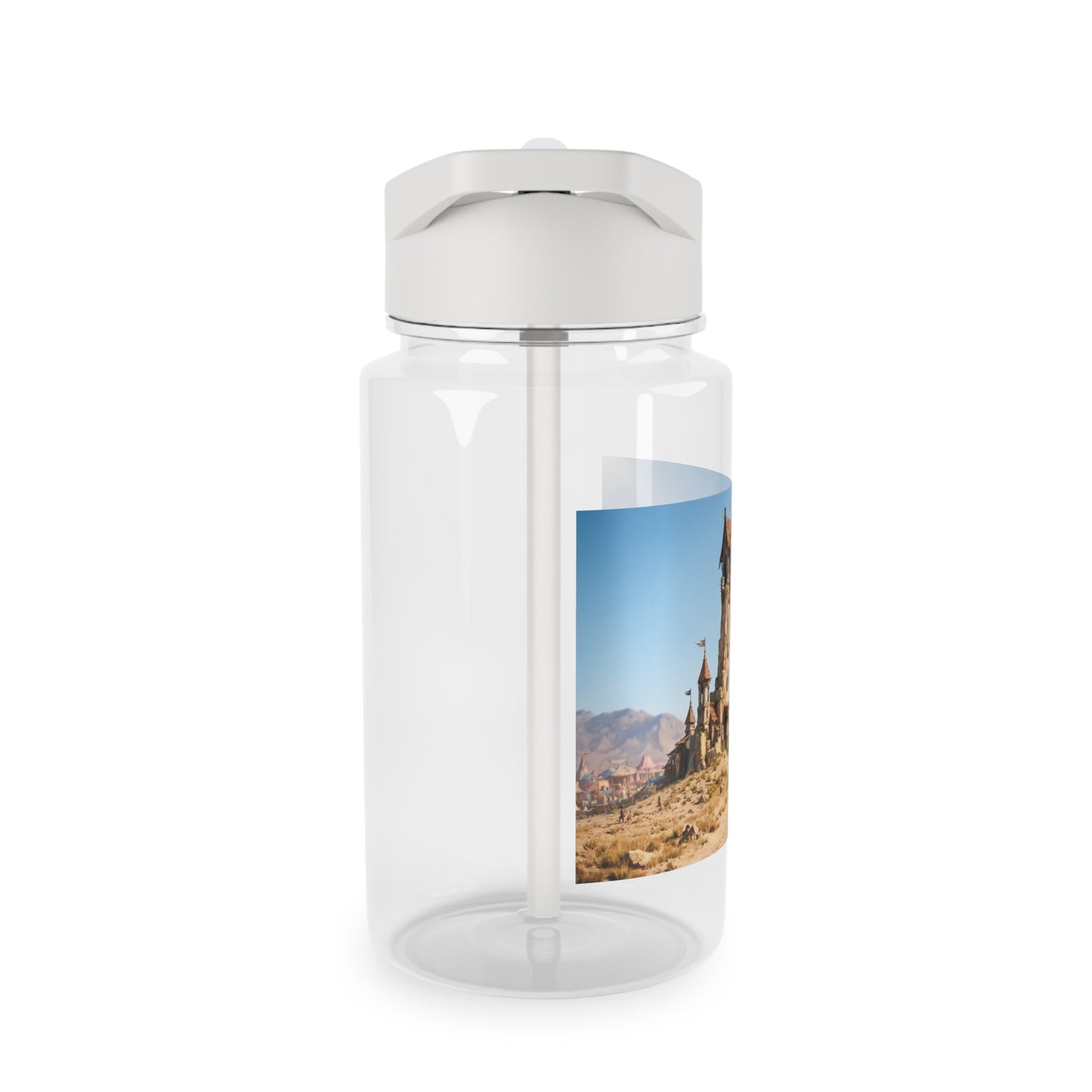 Ancient Gate Tritan Water Bottle – Sunbaked Sentinel Archway