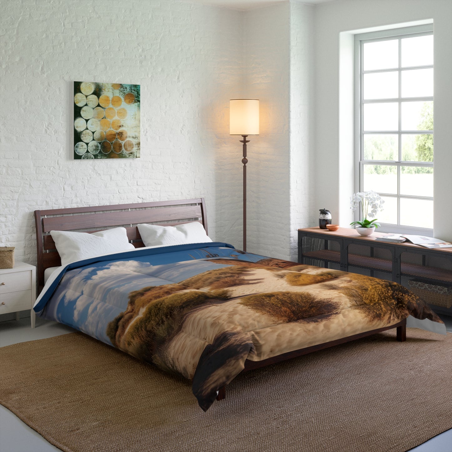 Abandoned Galleon Comforter – Sun-Drenched Desert Mirage