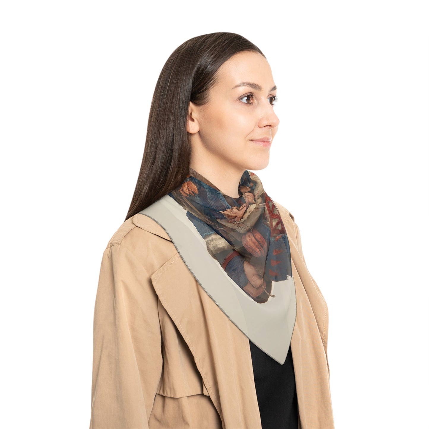 Wandering Hermit Wiseman Scarf – Autumn Crowned Forest Guide