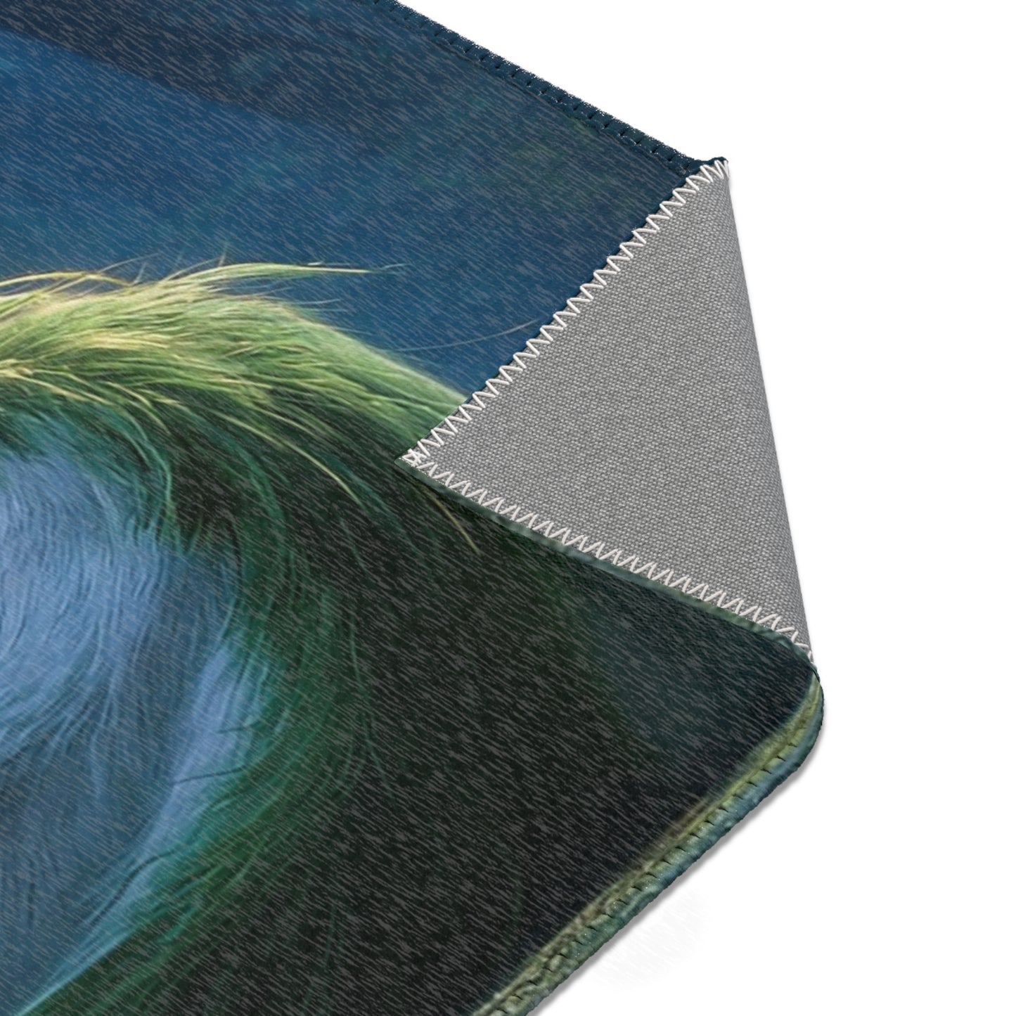 Forest Spirit Fox Area Rugs – Twilight Whispers in Mossy Glen