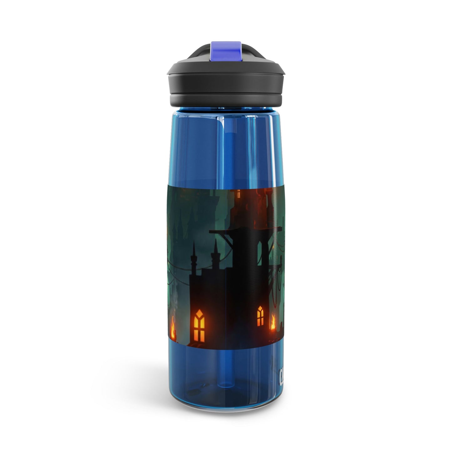 Gilded Sky Cities CamelBak Eddy® Water Bottle, 20oz\25oz – Warm Light Through Misty Peaks