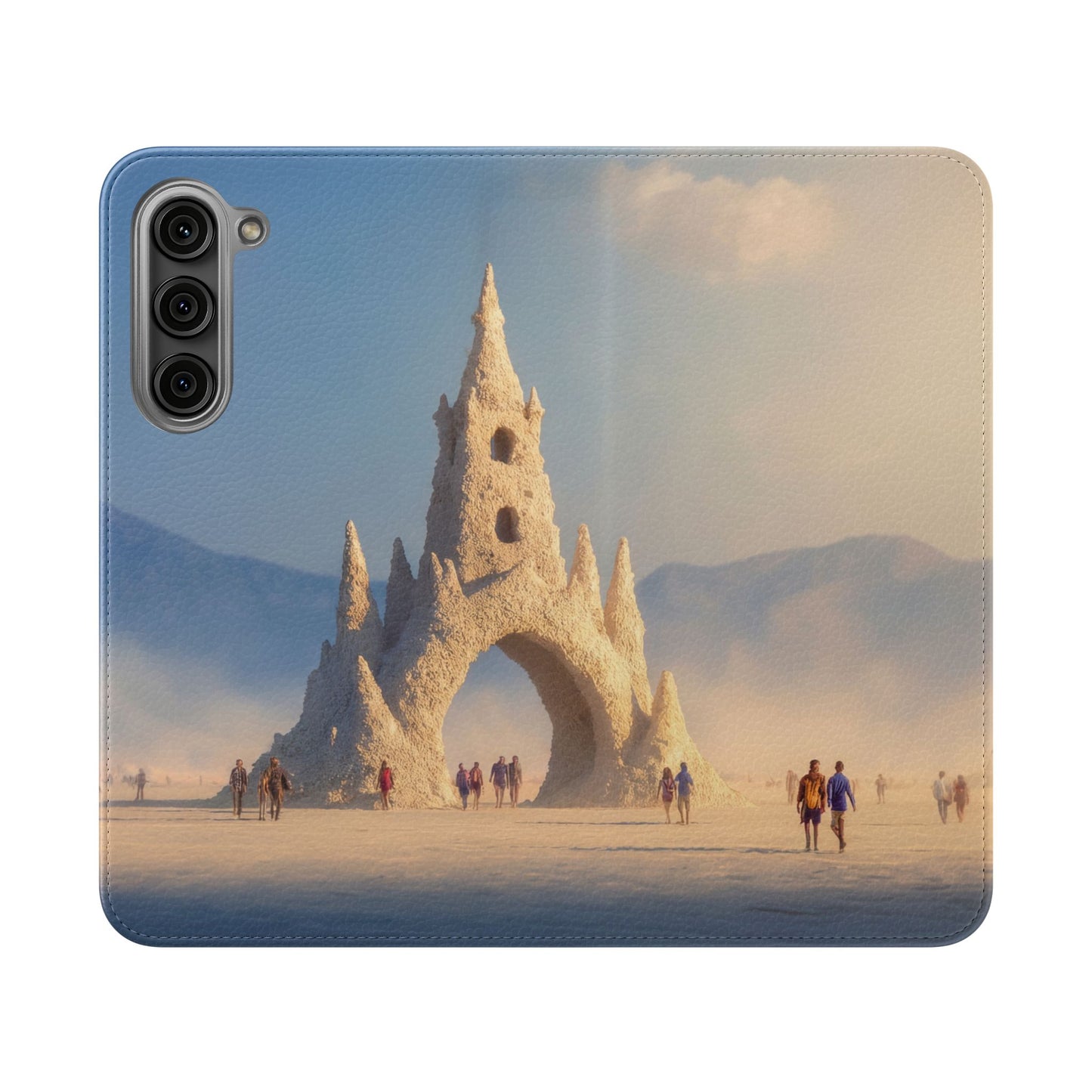 White Tower Flip Cases – Salt Desert Gateway Art