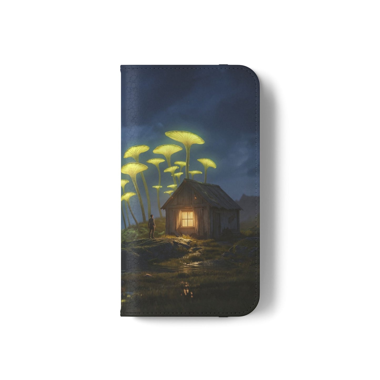 Glowing Mushroom Cottage Flip Cases – Whispering Grove Nightlight