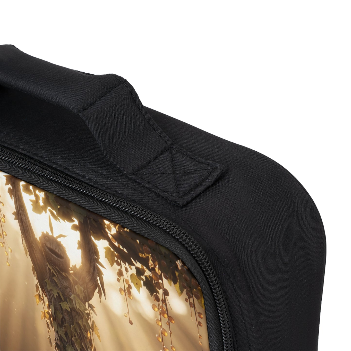 Sunbeam Guardian Tree Spirit Lunch Bag – Golden Hour Forest Embrace