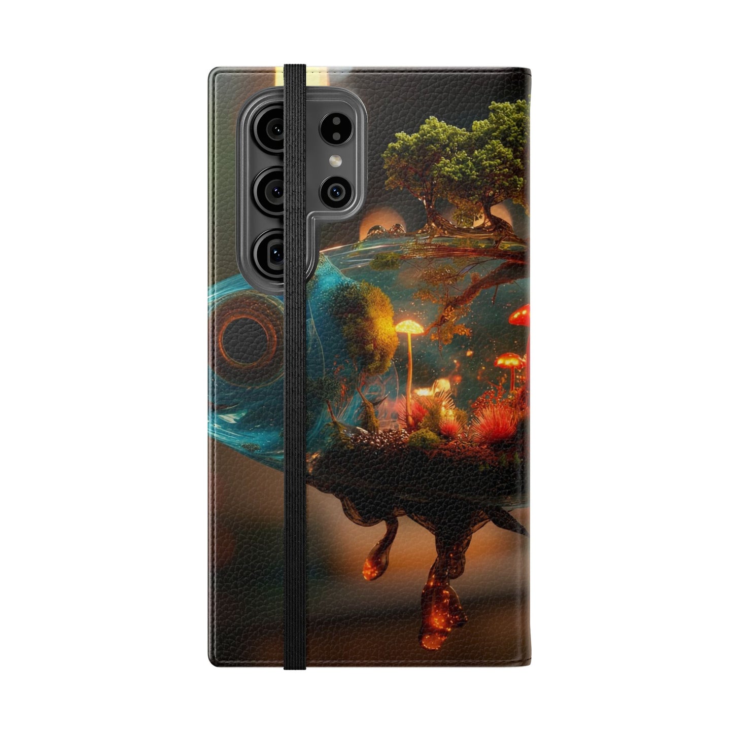 Forest Fish Flip Case – Liquid Glowwood Dreamscape