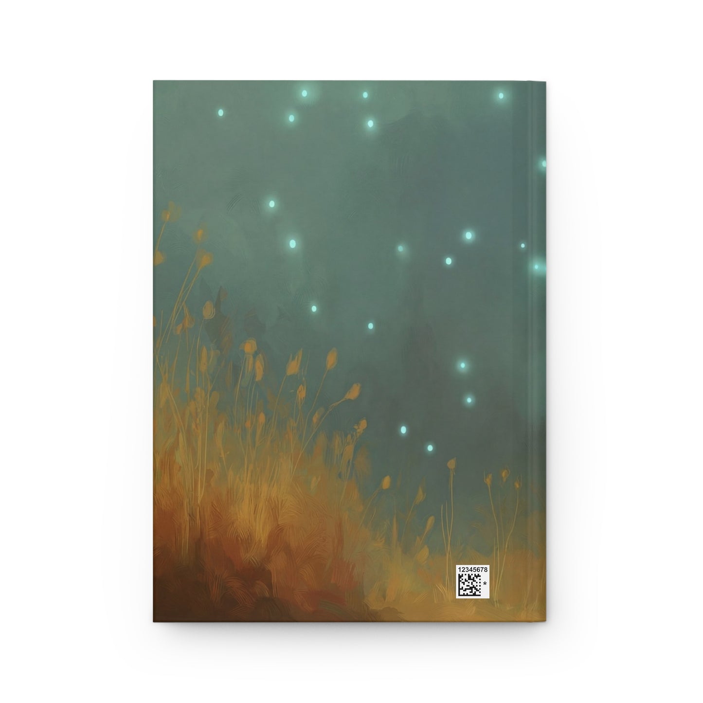 Celestial Gazelle Hardcover Journal Matte – Twilight Meadow Whispers