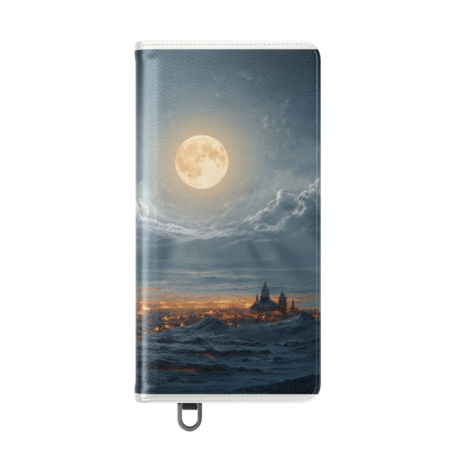 Moonlit Sleigh Flip Cases – Northern Lights Winter Journey