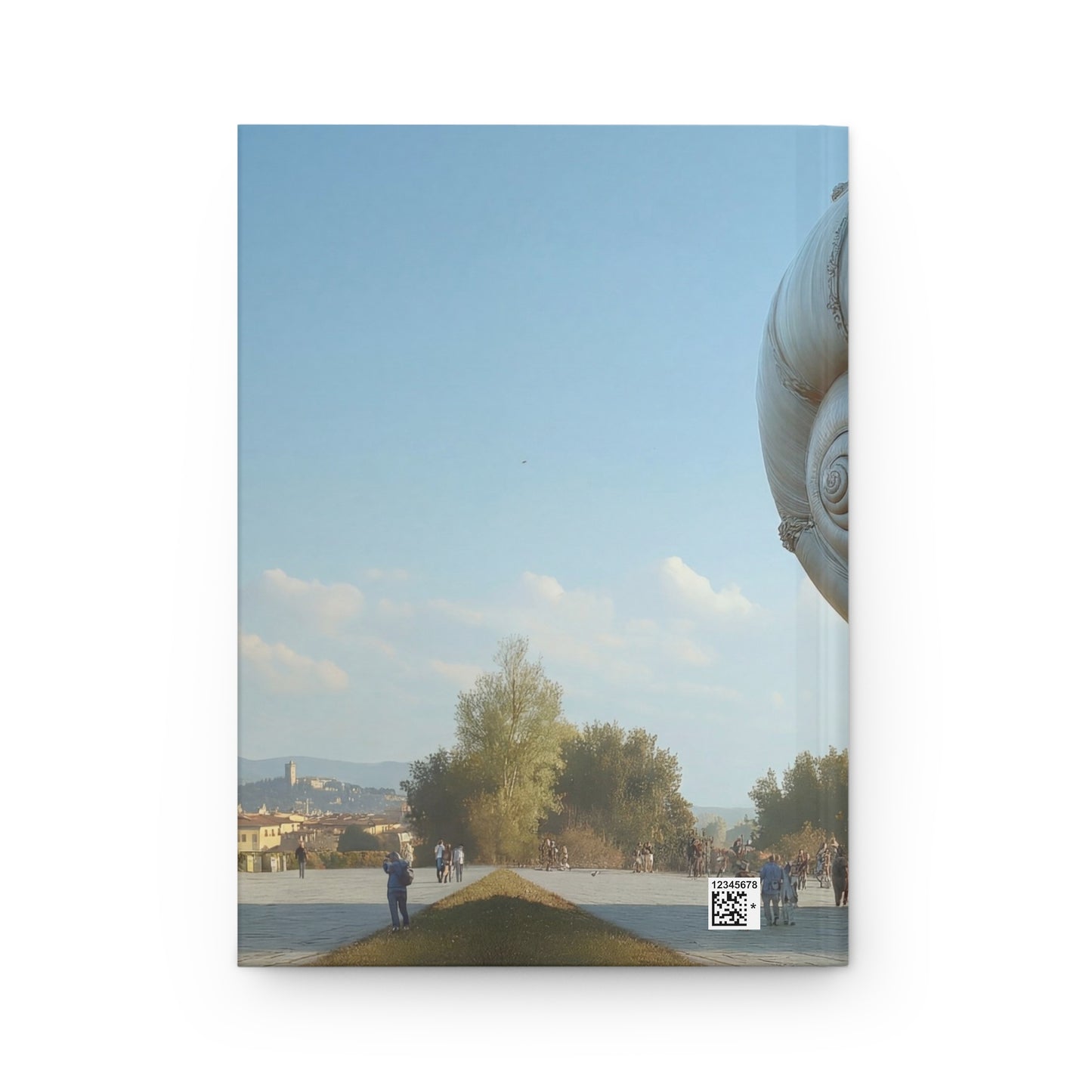 Giant Shell Palace Hardcover Journal Matte – Whimsical Architecture Unfurled