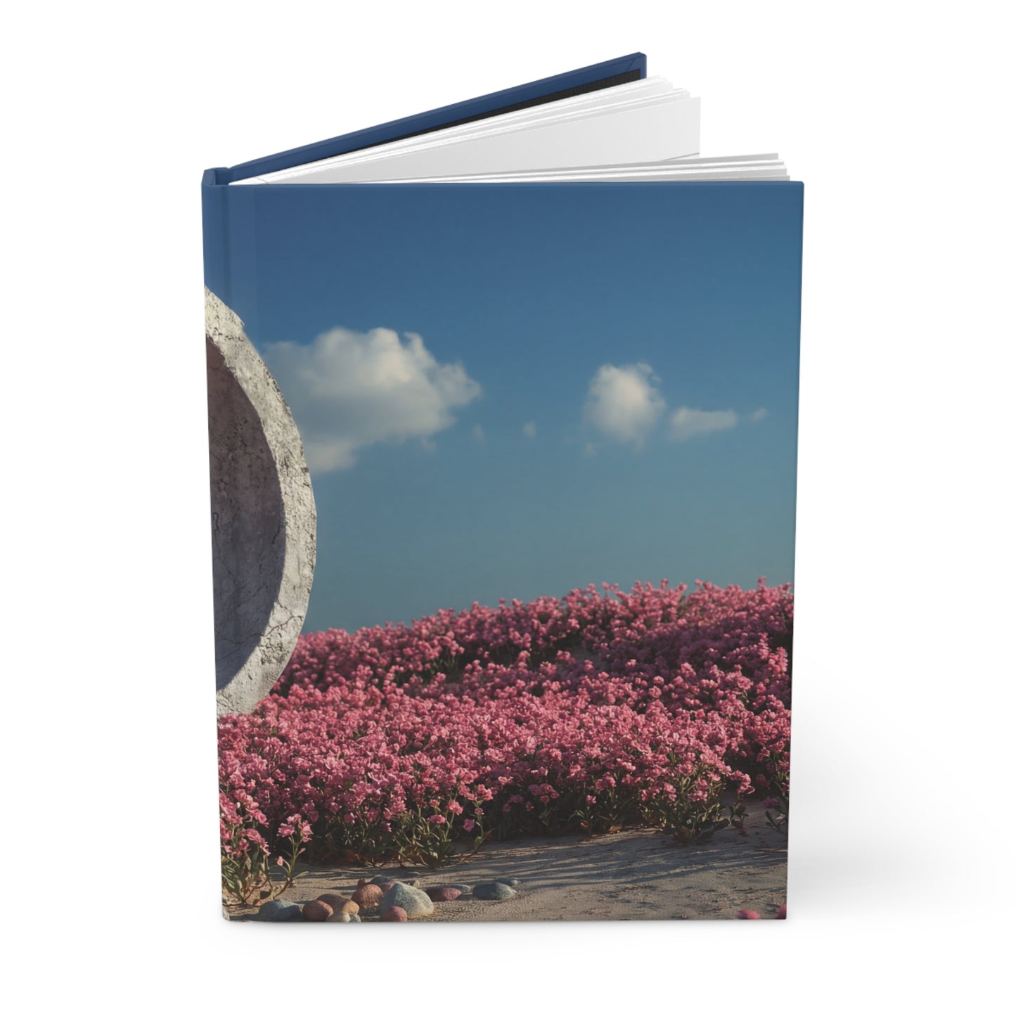 Stone Circle in Pink Bloom Hardcover Journal Matte – Gateway to Quiet Wonder