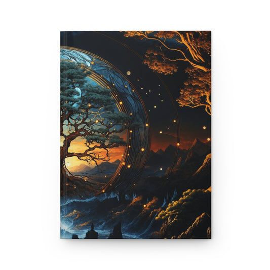 Cosmic Tree Portal - Hardcover Journal