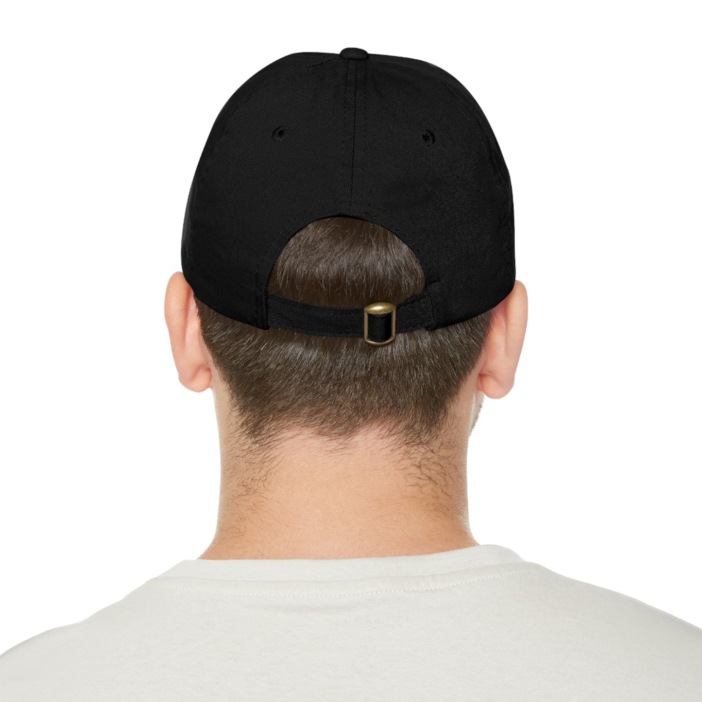 tshirt design, nine-tailed fox - Dad Hat with Leather Patch (Round)